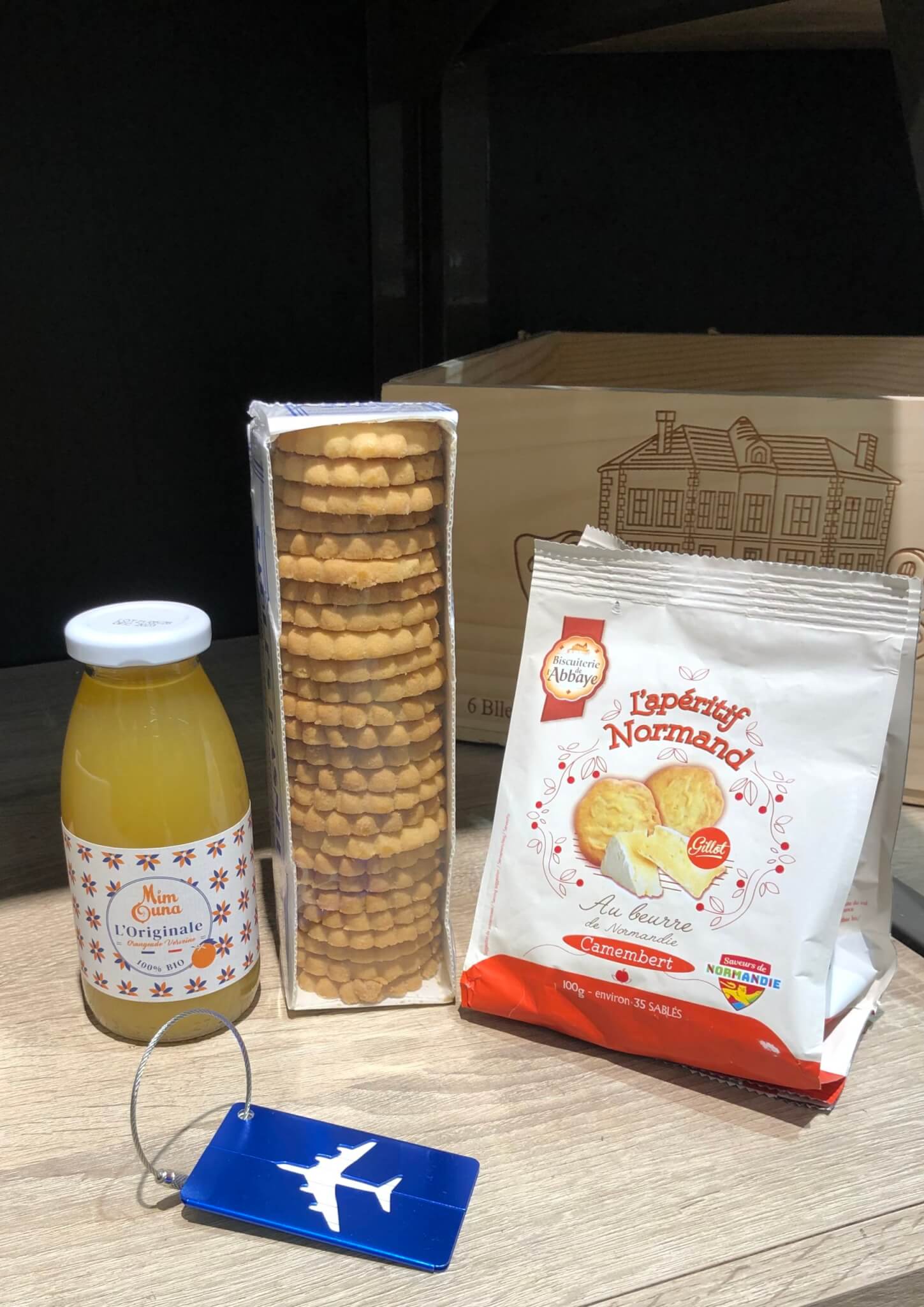 Sachet Biscuits Apéritifs Andouille - BISCUITERIE DE L'ABBAYE